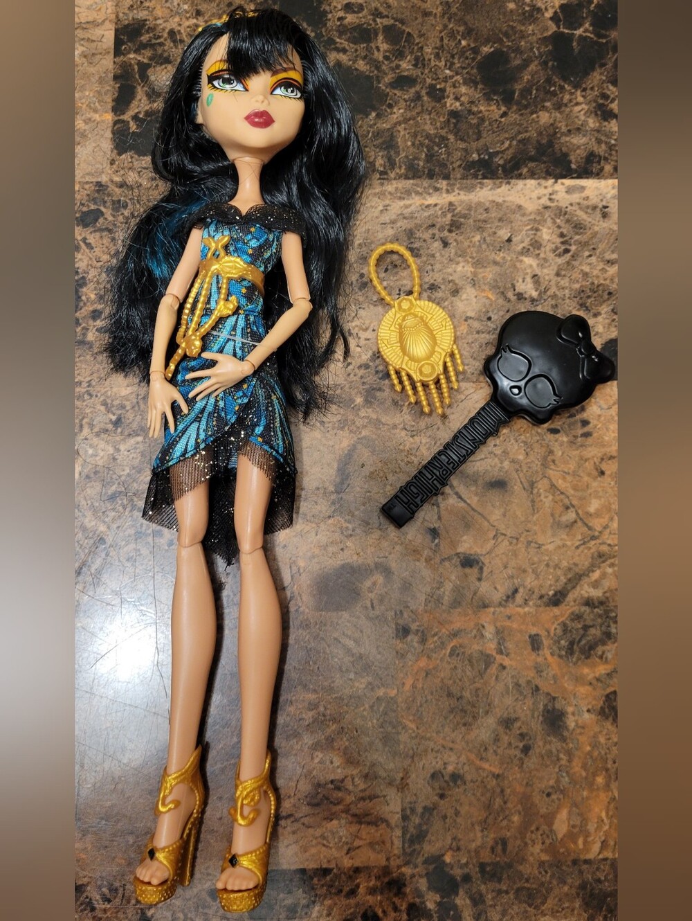 G1 Monster High Fright,Camera,Action Cleo De Nile